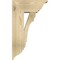 Ekena Millwork Olympic Traditional Rough Sawn Bracket w/ Offset Brace, Douglas Fir, 8"W x 18"D x 30"H BKT0806X18X30OLY01RDF - alternate 2